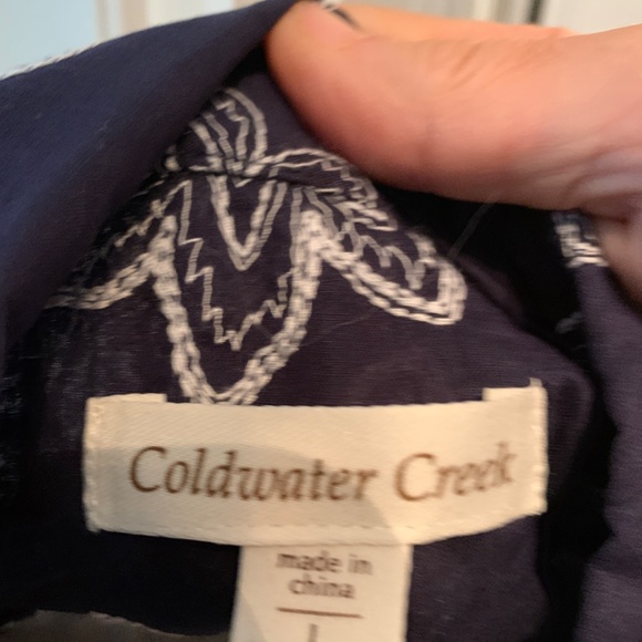 Coldwater Creek all over embroidered tunic. NWT .‎ Retail 119.95 - Picture 2 of 8